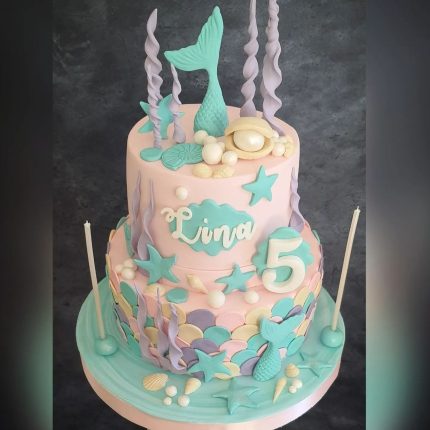 DG 047 AKVARYUM BUTİK DOĞUM GÜNÜ PASTASI