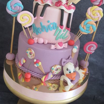DG 050 MINNIE MOUSE BUTİK DOĞUM GÜNÜ PASTASI